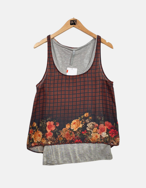 Tank gray and black rose FM