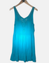 Turquoise Lace Detail Dress F