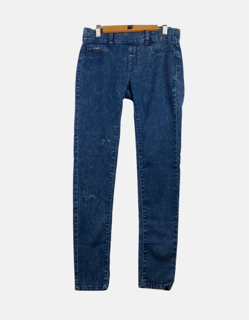 Classic Blue Slim-Fit Denim Jeans