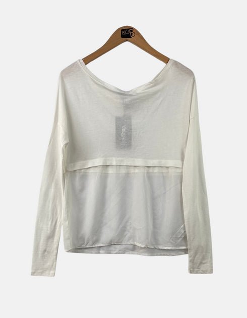 Sheer Long Sleeve Layered Top for Women
