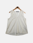 White pearl blouse FM