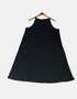 Black Sleeveless Swing Dress