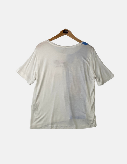 White print T-shirt FM