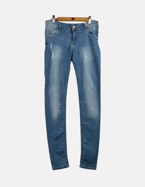 Light blue denim skinny FM