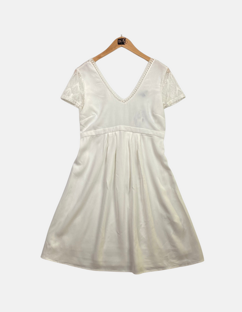 White lase dress FM
