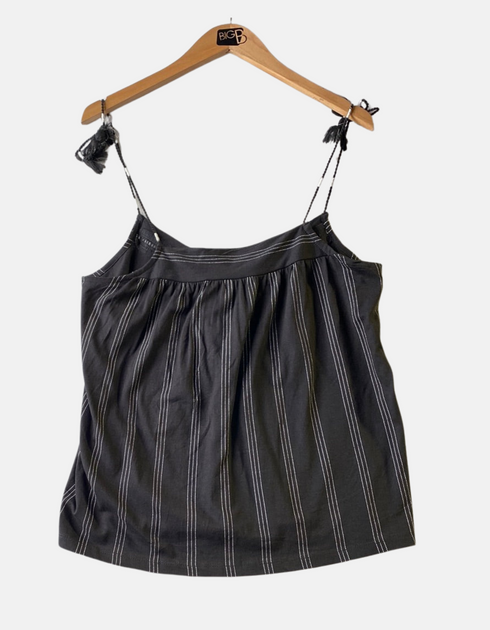 Women's Striped Tie-Strap Cami Top