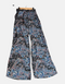 Bohemian Paisley Wide-Leg Pants
