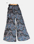Bohemian Paisley Wide-Leg Pants
