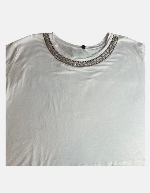 Bohemian Charm Embellished Top