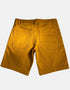 Boys' Mustard Drawstring Cargo Shorts