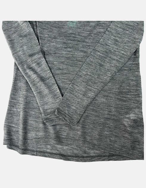Heathered Charcoal Long-Sleeve Tee