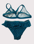 Enchanted Teal Waves Two-Piece Swim Set