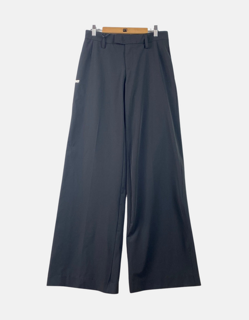 Black Wide-Leg Trousers