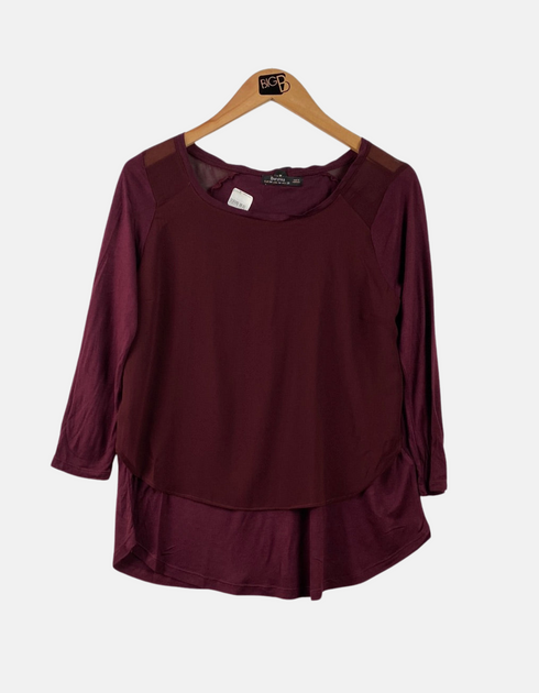 Maroon blouse FM