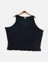 Classic Black Sleeveless Plus-Size Tank Top