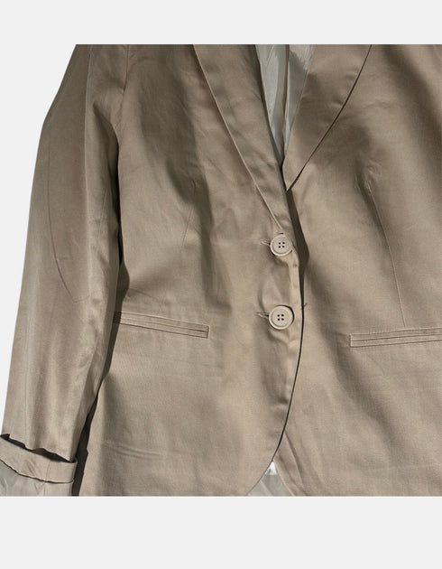 Taupe Elegance Blazer