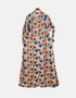 White with floral long dress FM