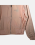 Women's Light Pink Zip-Up Bomber Jacket