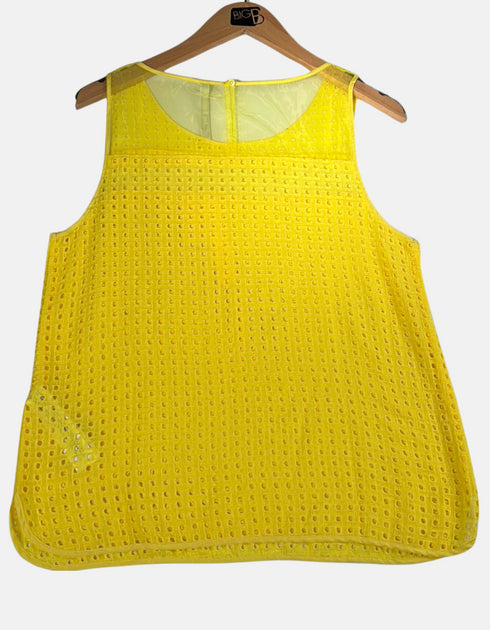 Sunshine Eyelet Lace Tank