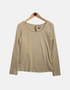 T-shirt cream colour FM