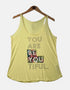 "You Are BeYOUtiful" Graphic Tank Top