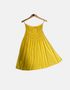 Sunny Smocked Midi Dress – Yellow