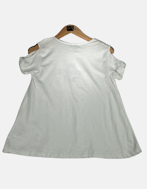 Inspire White Tee
