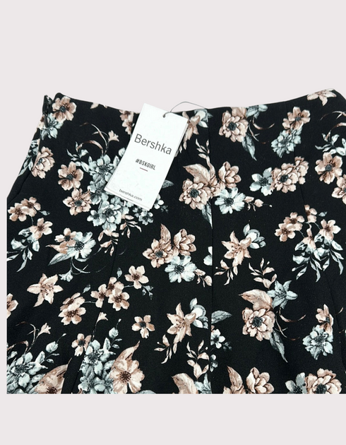 Nocturnal Blossom Flared Skirt