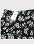 Nocturnal Blossom Flared Skirt