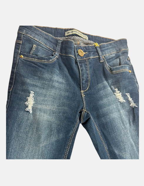Distressed Denim Glory Jeans