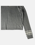 Versatile Grey Crop Sweater