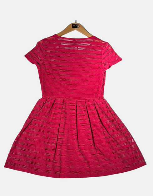Radiant Rose Lace Dress F