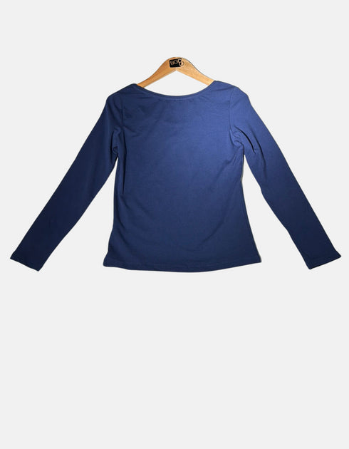 Classic Navy Long Sleeve Tee