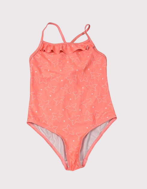 Twinkle Star Ruffle One-Piece Swimsuit