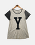 Gray T-shirt Y FM