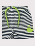Nautical Neon Lime Swim Trunks