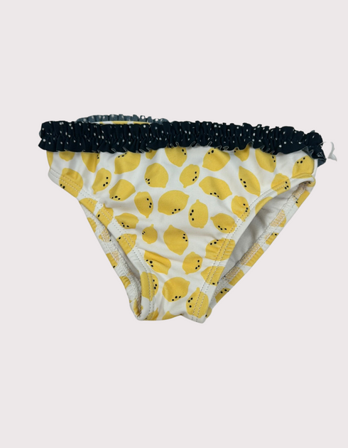 Lemon Kissed Ruffle Swim Bottoms