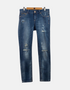 Distressed Denim Skinny Jeans