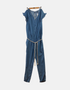 Denim long dress FM