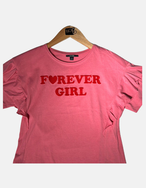 Forever Girl Ruffle Tee