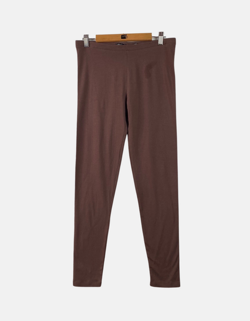 Essential High-Waist Leggings - Chocolate Brown