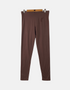Essential High-Waist Leggings - Chocolate Brown