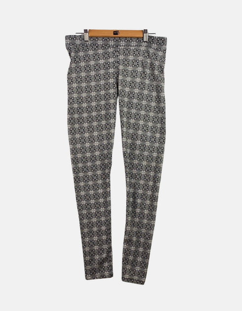 Geometric Print Slim-Fit Pants