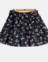 Skirt woman floral black FM