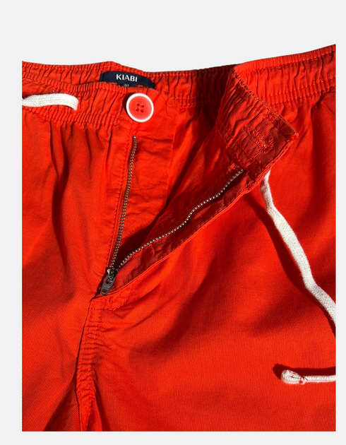 Vibrant Red Swim Shorts
