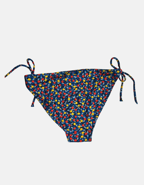 Floral Print Tie-Side Bikini Bottom