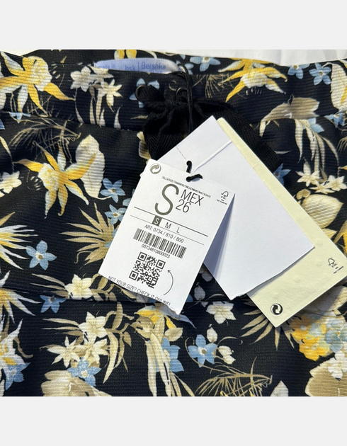 Skirt with yellow flowers FM