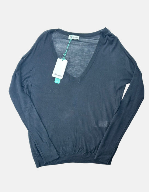 Slate Grey V-Neck Relax-Fit Tee