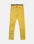 Bright Yellow Skinny Jeans for Kid Girls – Casual Fit
