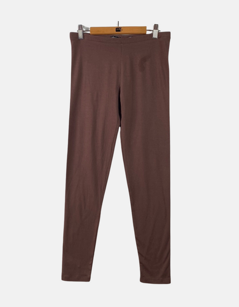Essential High-Waist Leggings - Chocolate Brown